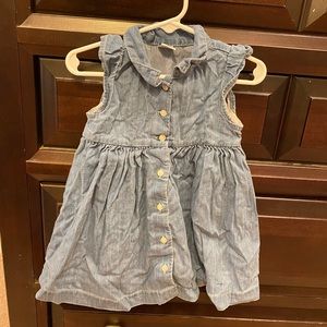 Baby Gap Jean sleeveless dress